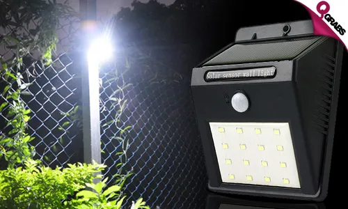 Solar LED Wall Lights!